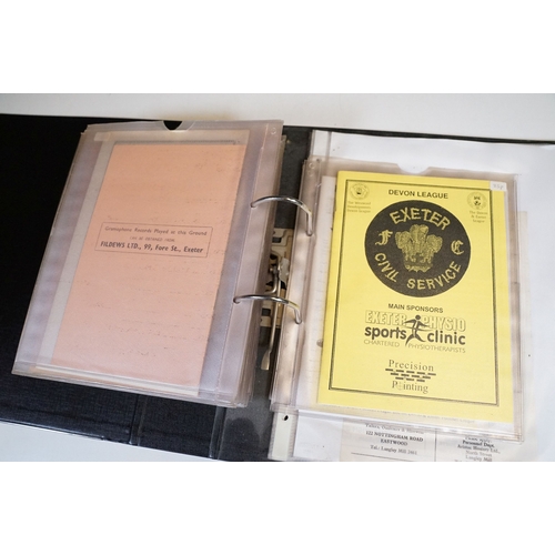 423 - Football Programmes - Collection of Non League programmes from the 1950s onwards to include Holyhead... 