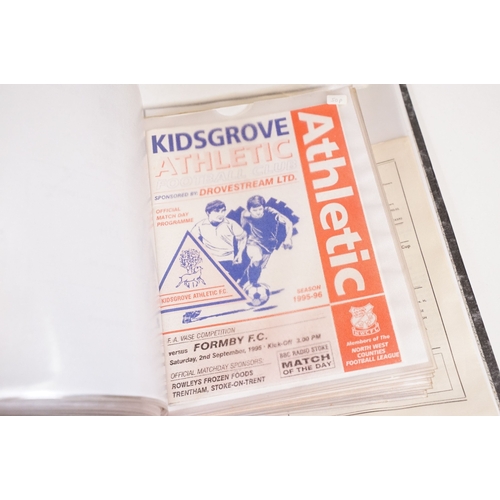 427 - Non League Football Programmes - Large collection of programmes from the 1950s onwards to include Il... 