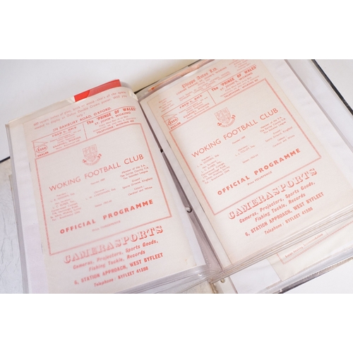 427 - Non League Football Programmes - Large collection of programmes from the 1950s onwards to include Il... 