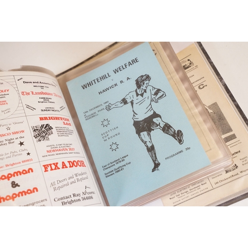 427 - Non League Football Programmes - Large collection of programmes from the 1950s onwards to include Il... 