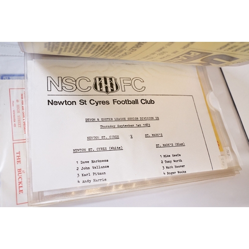 427 - Non League Football Programmes - Large collection of programmes from the 1950s onwards to include Il... 