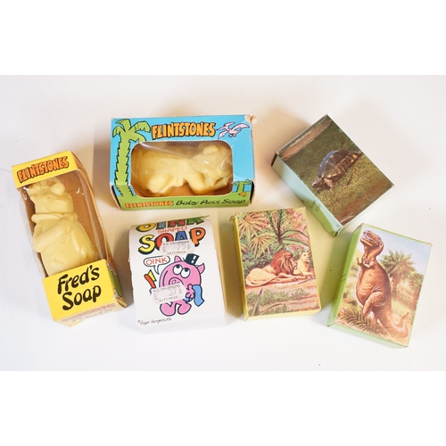 398 - A large collection of 1970's / 1980's novelty soaps within original boxes together with a small coll... 