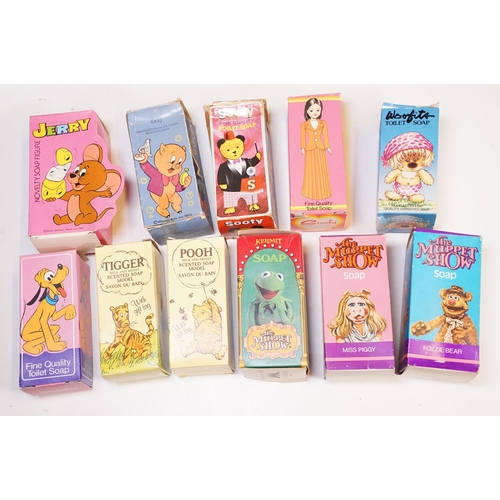 398 - A large collection of 1970's / 1980's novelty soaps within original boxes together with a small coll... 