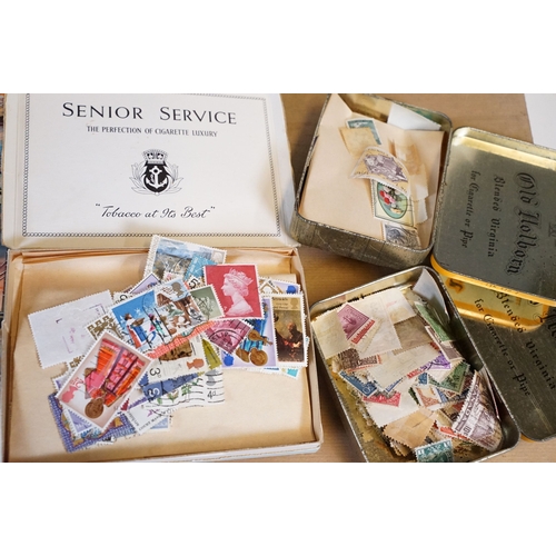 399 - A collection of British, Commonwealth and world stamps to include mint examples, contained within th... 