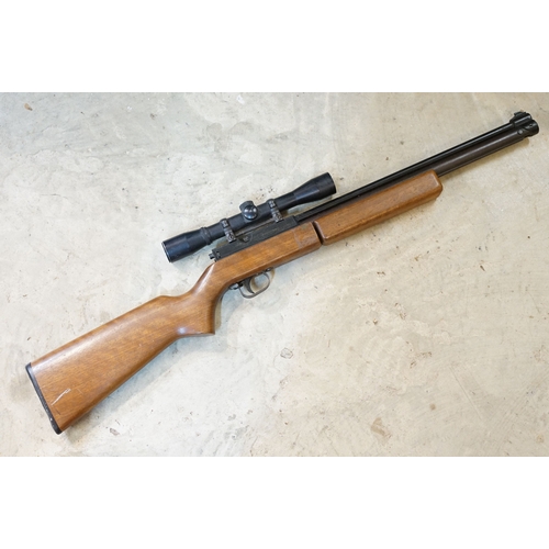 Sharp Innova 2 .22 Caliber air rifle with Bisley scope
