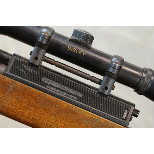 Sharp Innova 2 .22 Caliber air rifle with Bisley scope