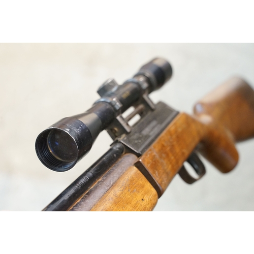 Sharp Innova 2 .22 Caliber air rifle with Bisley scope