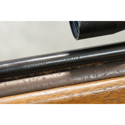 Sharp Innova 2 .22 Caliber air rifle with Bisley scope
