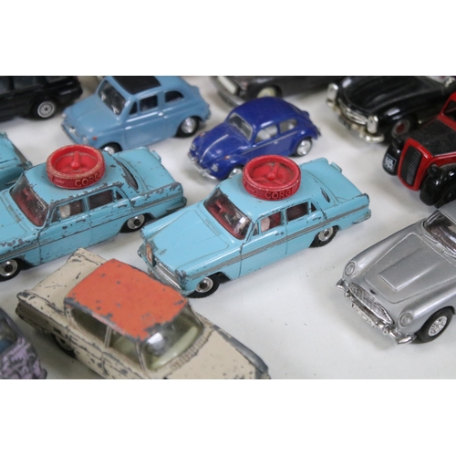 1407 - 28 Diecast models from the mid 20th C diecast models to include 3 x Corgi Austin A60 Driving School,... 