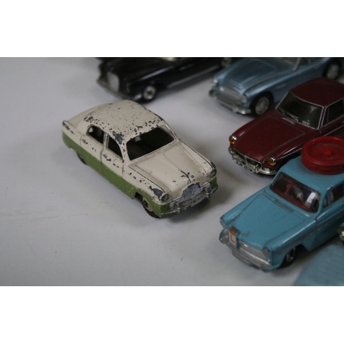 1407 - 28 Diecast models from the mid 20th C diecast models to include 3 x Corgi Austin A60 Driving School,... 