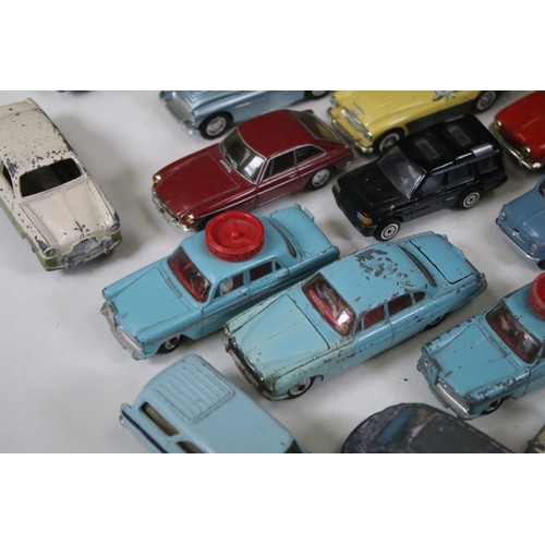 1407 - 28 Diecast models from the mid 20th C diecast models to include 3 x Corgi Austin A60 Driving School,... 