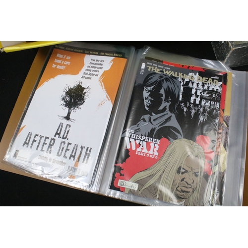 378 - Comics - Around 80 The Walking Dead related comics and graphic novel books including Image examples ... 
