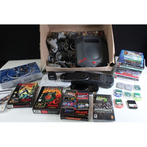 Retro Gaming - Collection of retro gaming consoles and games to include ...