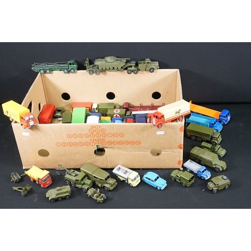 1395 - 37 Mid 20th C onwards diecast models to include Dinky and Corgi examples, with signs of reconditioni... 