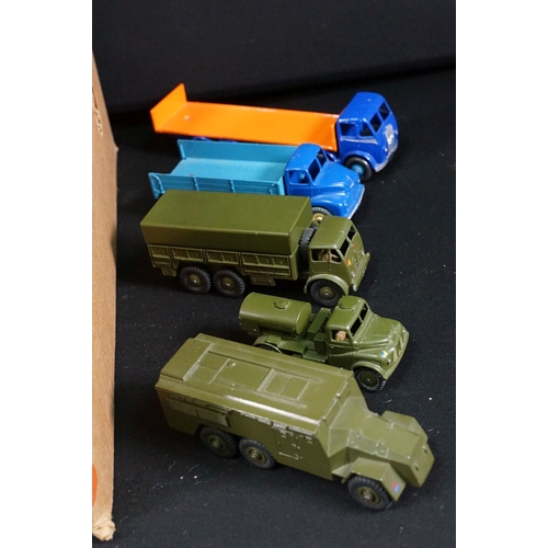 1395 - 37 Mid 20th C onwards diecast models to include Dinky and Corgi examples, with signs of reconditioni... 