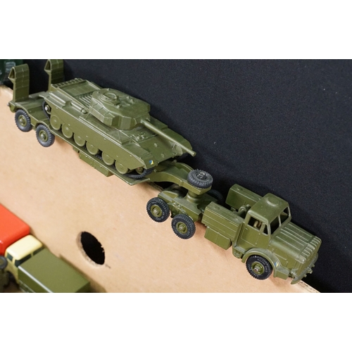 1395 - 37 Mid 20th C onwards diecast models to include Dinky and Corgi examples, with signs of reconditioni... 