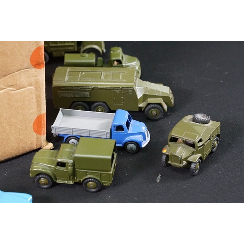 1395 - 37 Mid 20th C onwards diecast models to include Dinky and Corgi examples, with signs of reconditioni... 