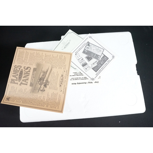 194 - Boxed Britains Planes & Tanks 08941 Sopwith F1 Camel Plane diecast model, appearing complete with ce... 