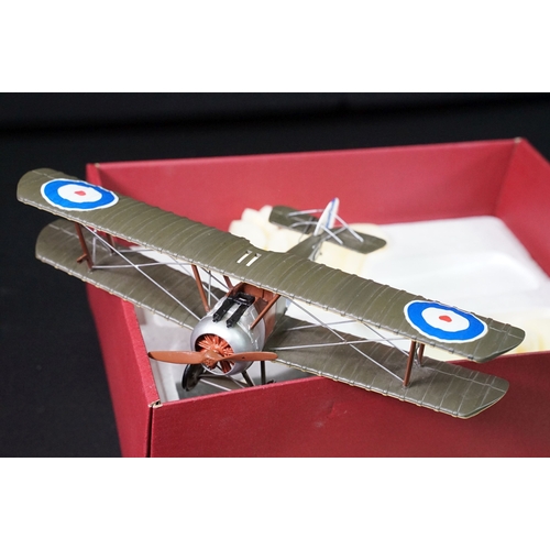 194 - Boxed Britains Planes & Tanks 08941 Sopwith F1 Camel Plane diecast model, appearing complete with ce... 