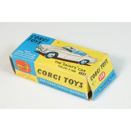 1400 - Boxed Corgi 258 The Saints Car diecast model, decal vg, diecast gd/vg with the odd mark, box fair wi... 