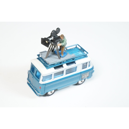 1402 - Boxed Corgi 479 Commer Mobile Camera Van diecast model with cameraman figure, diecast vg with minor ... 