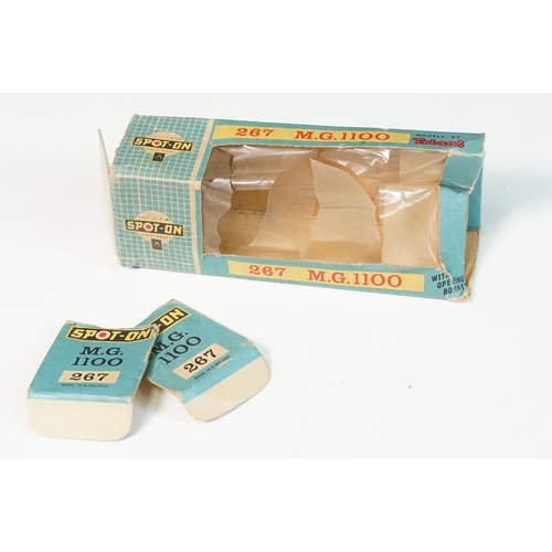 1412 - Three boxed Triang Spot On diecast models to include 193 NSU Prinz 4 (very loose chassis from body),... 