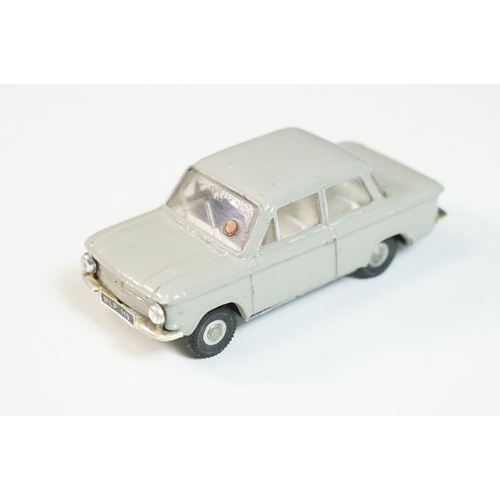 1412 - Three boxed Triang Spot On diecast models to include 193 NSU Prinz 4 (very loose chassis from body),... 