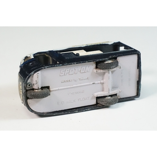 1413 - Boxed Triang Spot On 271 Express Dairy Van diecast model, with driver figure and crates, play wear a... 