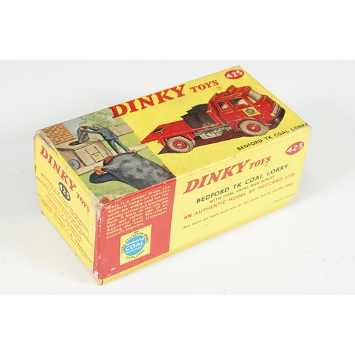 1418 - Four boxed Dinky commercial diecast models to include 917 Mercedes Benz Truck and Trailer (with inne... 
