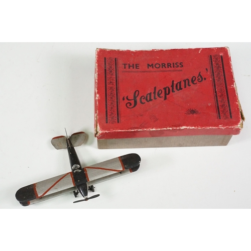 1421 - Seven boxed diecast / plastic / tin plate models to include Britains 9670 Dump Truck, The Morriss Sc... 