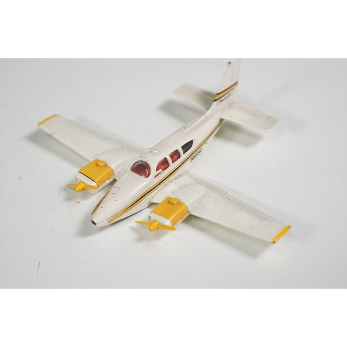 1421 - Seven boxed diecast / plastic / tin plate models to include Britains 9670 Dump Truck, The Morriss Sc... 