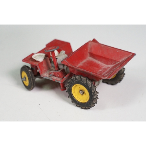 1421 - Seven boxed diecast / plastic / tin plate models to include Britains 9670 Dump Truck, The Morriss Sc... 