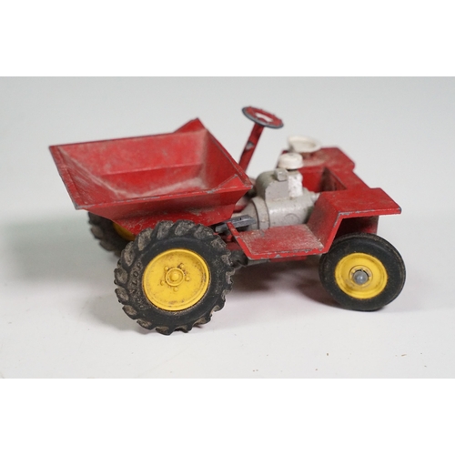 1421 - Seven boxed diecast / plastic / tin plate models to include Britains 9670 Dump Truck, The Morriss Sc... 