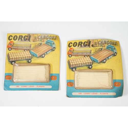 1389 - Nine carded Corgi Cargoes accessories to include 4 x 1488 Lorry Load Cement, 3 x 1486 Lorry Load Bri... 