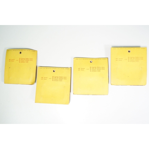 1389 - Nine carded Corgi Cargoes accessories to include 4 x 1488 Lorry Load Cement, 3 x 1486 Lorry Load Bri... 