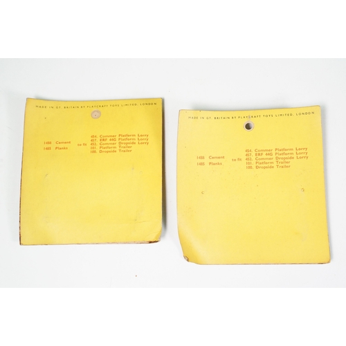 1389 - Nine carded Corgi Cargoes accessories to include 4 x 1488 Lorry Load Cement, 3 x 1486 Lorry Load Bri... 