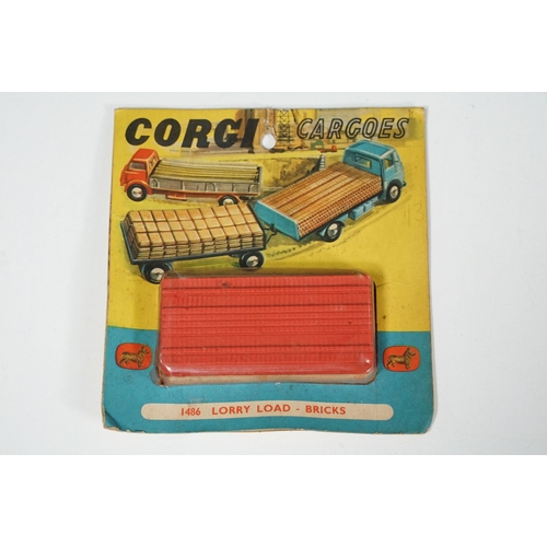 1389 - Nine carded Corgi Cargoes accessories to include 4 x 1488 Lorry Load Cement, 3 x 1486 Lorry Load Bri... 