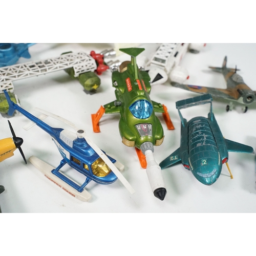 1425 - 20 Mid 20th C playworn diecast models to include mainly TV / Film related examples featuring Corgi a... 