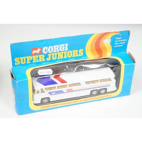 1426 - Six boxed diecast models to include Corgi 302 VW Polo, Corgi 201 Mini 1000, Corgi Super Juniors E200... 