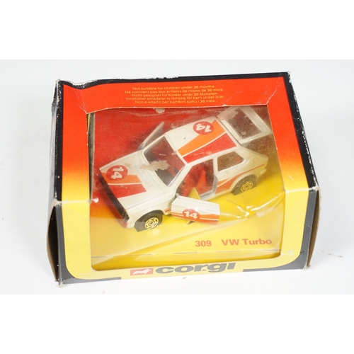 1426 - Six boxed diecast models to include Corgi 302 VW Polo, Corgi 201 Mini 1000, Corgi Super Juniors E200... 