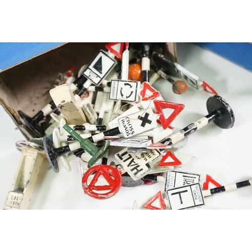 1428 - Collection of Mid 20th C playworn diecast models including mainly farming related examples featuring... 