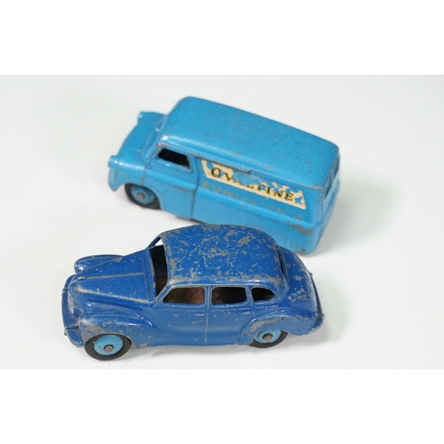 1429 - 15 Mid 20th C play worn diecast models to include Corgi & Dinky featuring Corgi Major Ecurie Ecosse ... 