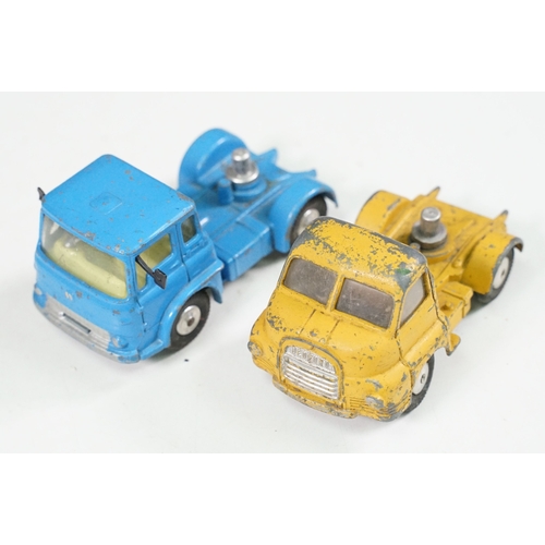 1429 - 15 Mid 20th C play worn diecast models to include Corgi & Dinky featuring Corgi Major Ecurie Ecosse ... 