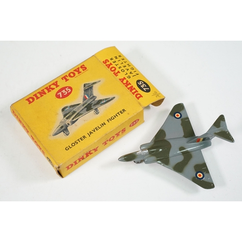 1431 - Nine boxed diecast models to include Dinky 706 Vickers Viscount Air Liner, Dinky 702 DH Comet Airlin... 