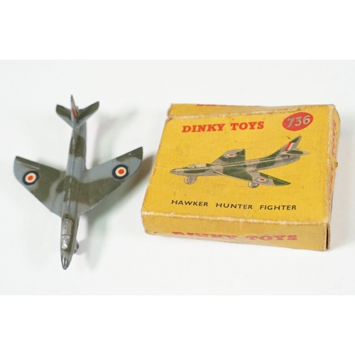 1431 - Nine boxed diecast models to include Dinky 706 Vickers Viscount Air Liner, Dinky 702 DH Comet Airlin... 