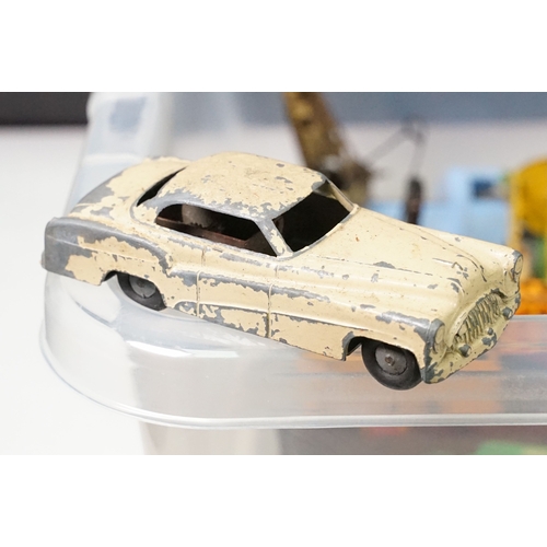 1432 - Around 95 Mid 20th C onwards playworn diecast models to  include Charbens Miniatures, Matchbox Serie... 