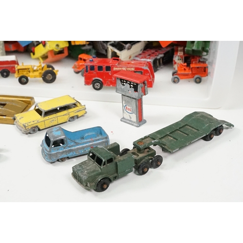 1433 - Collection of play worn mid 20th C mainly Matchbox Lesney diecast models to include Shop Accessory P... 