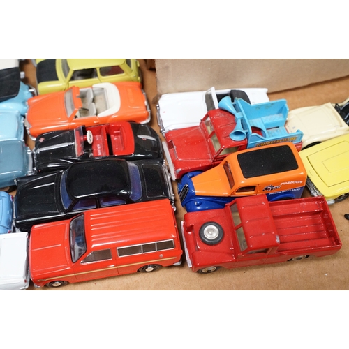 1435 - Around 60 Mid 20th C onwards diecast models to include Corgi, Dinky and Matchbox examples, some sign... 
