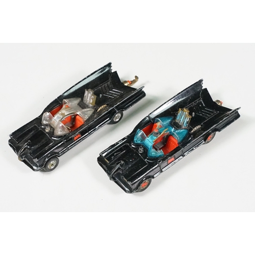 1437 - Over 20 Mid 20th C play worn Sci Fi & TV related diecast models to include Dinky Eagle, Corgi Batmob... 