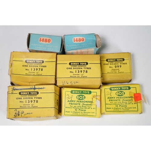 1438 - Large collection of mainly Corgi & Dinky accessories to include 3 x boxed Dinky 13978 One Dozen Tyre... 